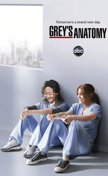 Il poster dell'ottava stagione di Grey's Anatomy
