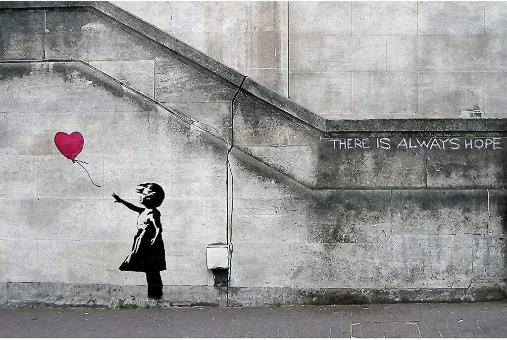 Murales di Banksy
