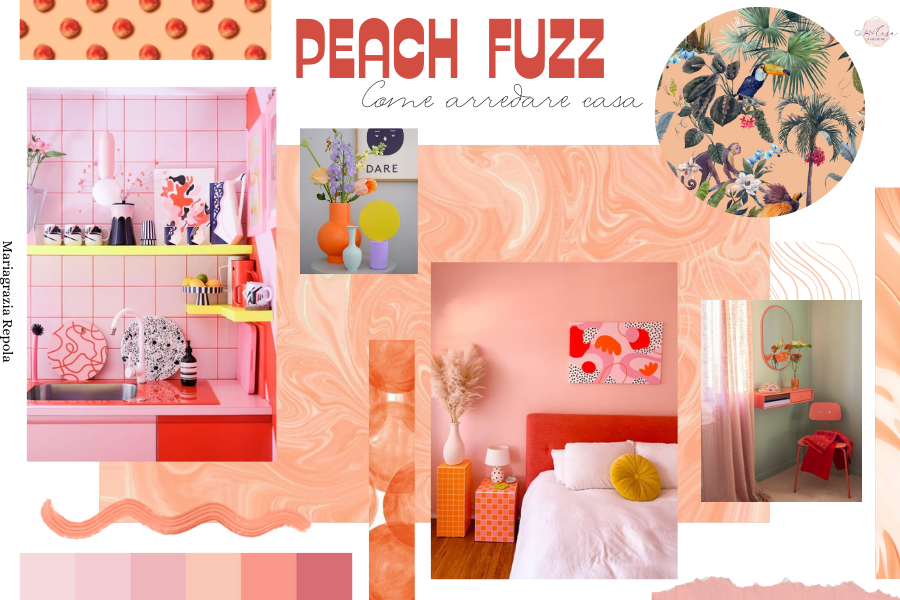 Arredare casa con Peach Fuzz Pantone 2024